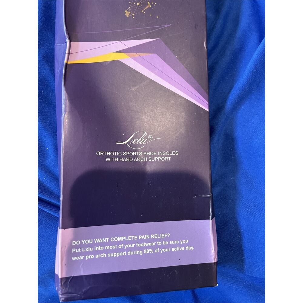 Plantar Fasciitis Pain‎ Relief Insole Arch Support Orthotics Over-Pronation Xl